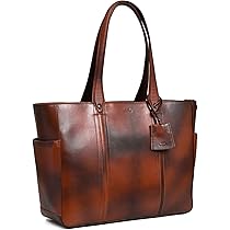 Amazon | [シーカー] トートバッグ メンズ 大容量 a4 無地 本革